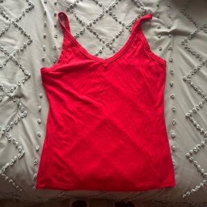 Red Women's Tank Top